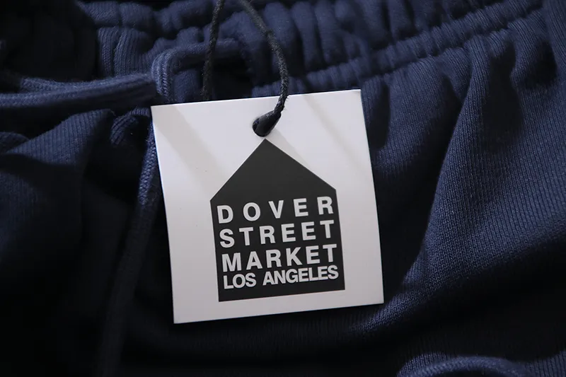 720# P186 Real shot DENIM TEARS main line Kapok foam printed American casual sweatpants Fabric 380g pure cotton terry cloth Color: black gray black-gray red dark green royal blue orange pink light blue carbon gray color blue white purple lake blue code number: S M L XL